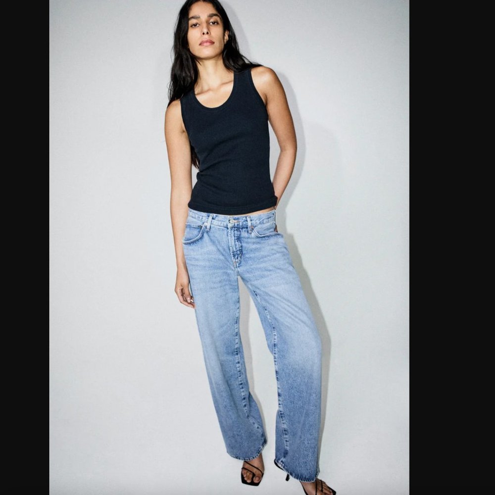 AGOLDE FUSION JEAN IN RENOUNCE SIZE 26